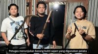 26 barang bukti begal Pelaku Begal